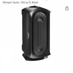 Hamilton Beach TrueAir Air Purifier with Permanent HEPA Filter for Home or Office and for Allergies and Pets, Whisper Quiet, 160 sq ft, Black ✨  