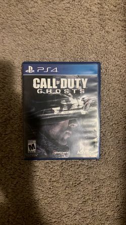 Call of duty ghosts for PS4