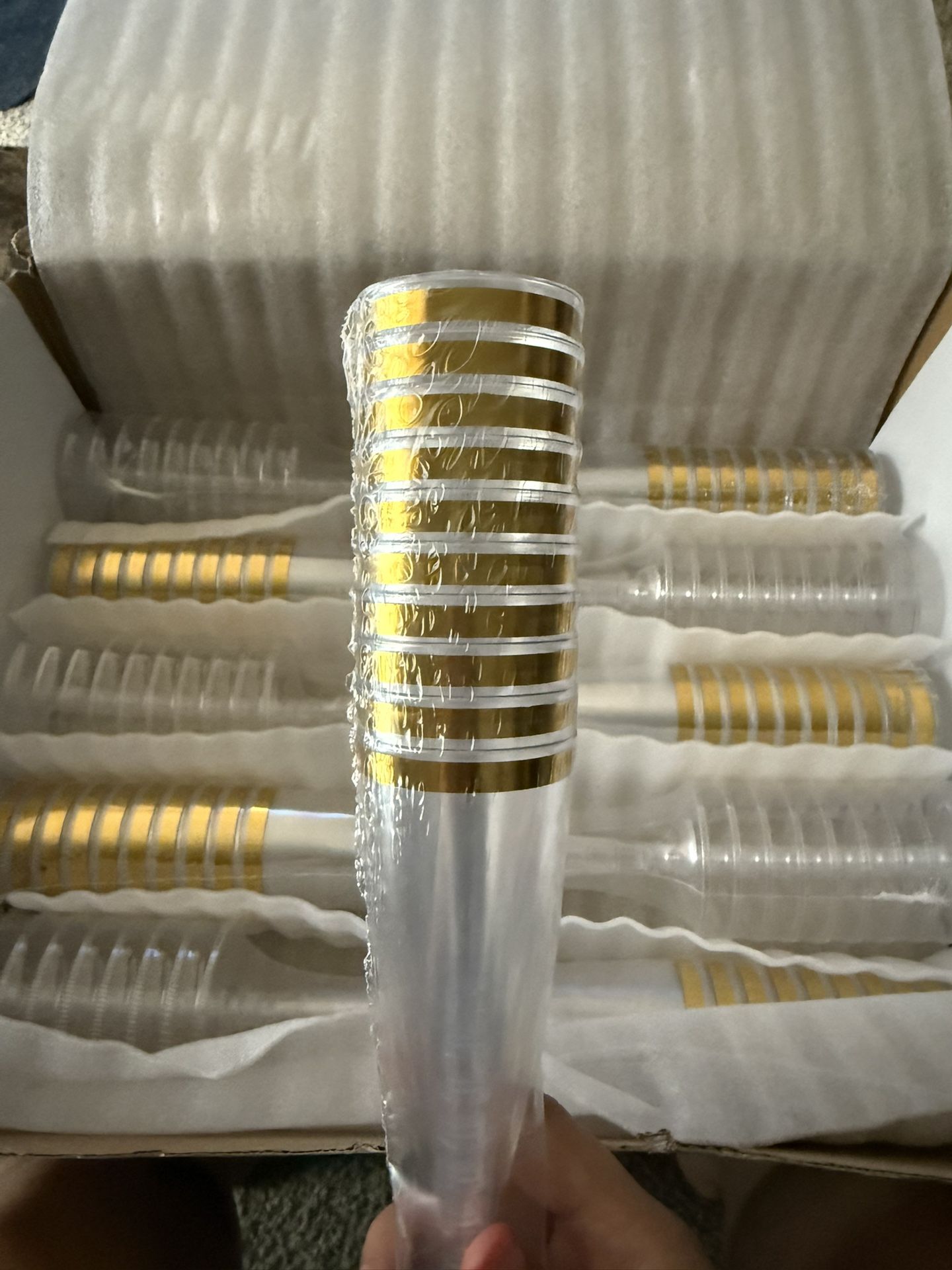 Plastic Champagne Flutes