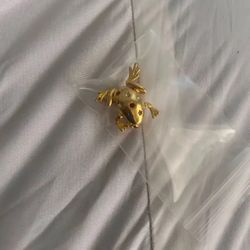 Vintage Frog Pin Brooch 