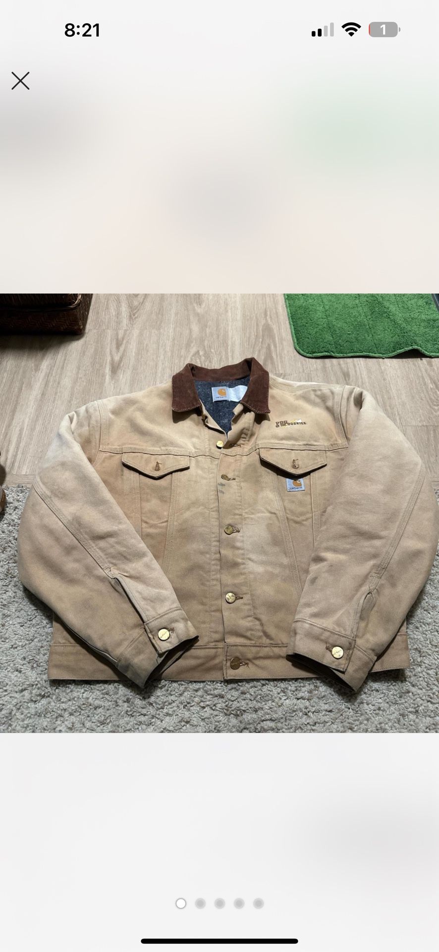 Vintage Carhartt Trucker Jean Jacket