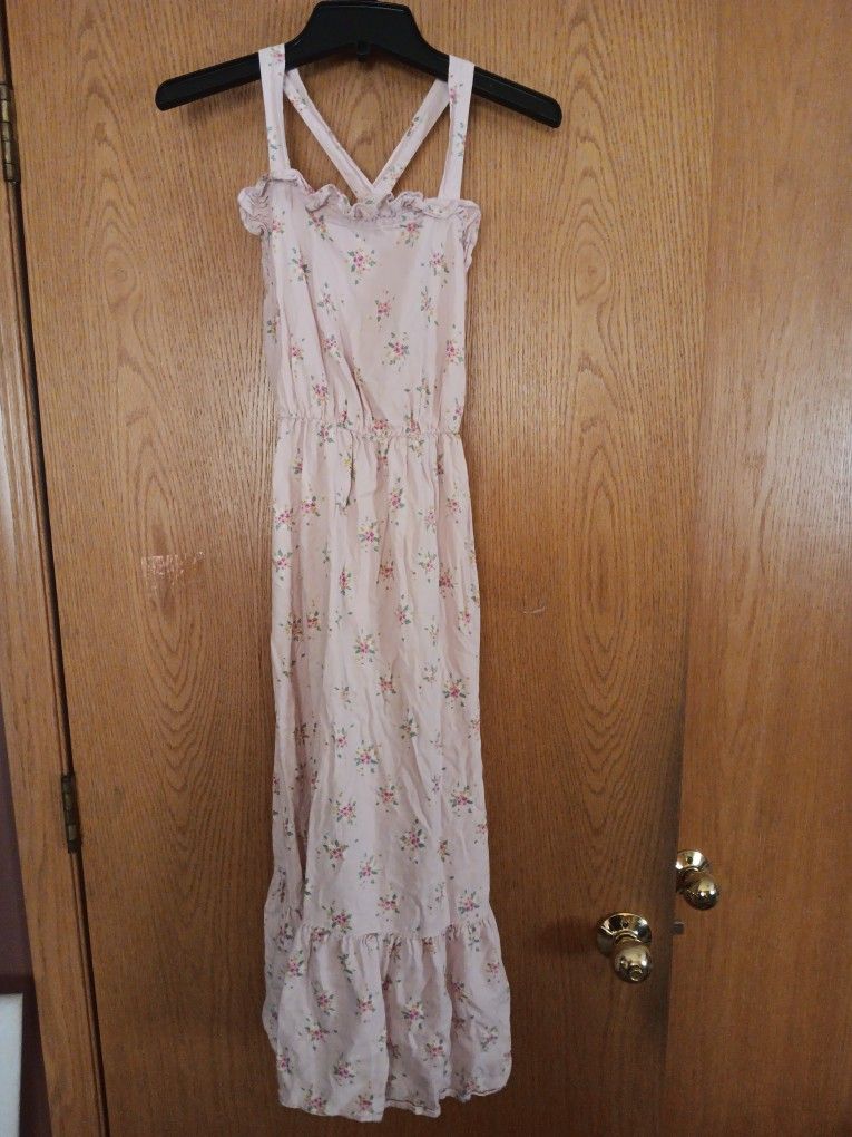 Girls Size Large,  Cat & Jack Floral Sundress 