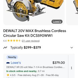 DeWalt Circular Saw