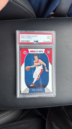2020 Deni Avdija Panini Hoops Rookie Card PSA 9