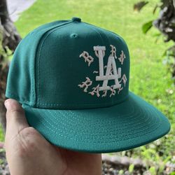 Born X Raised Dodger Fitted Hat