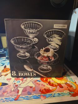 Studio Everyday 8-Piece Footed Dessert Bowls