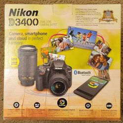 Nikon D3400 + Accessories 