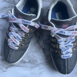 Joy rich Denim Sneakers  Men”s Size 8 $45
