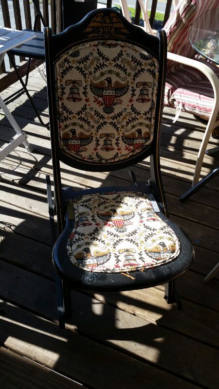 Heirloom 1776 of the 1976 Bicentennial celebration rocker chair
