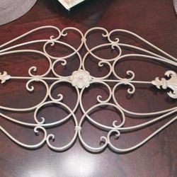 Metal Wall Hanging.  46"L X 16" H