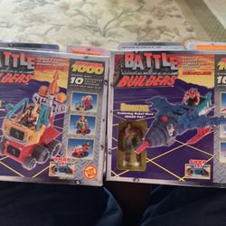 1996 Battle Builders Radar Trek And Hurricane 