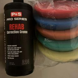 Polishing Compound With Polishing Pads 