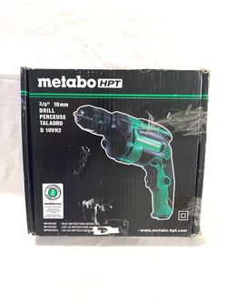 Brand new in the box (Metabo ) HPT corded 3/8” drill driver. Retails $107.
