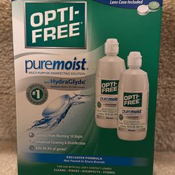 opti free puremoist twin pack $15