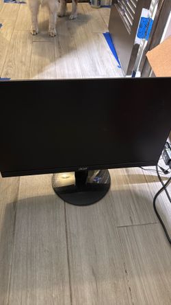 Acer monitor with power cord