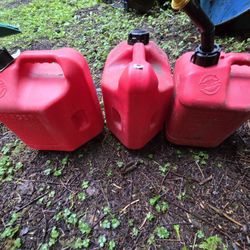 Gas And Disel Cans $5 EACH DEAL ON 2 OR MORE