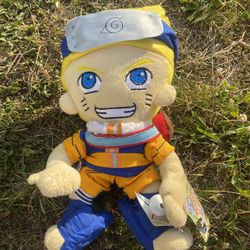 Naruto 13” Plush Doll Stuffed Toy Banpresto brand new with tags