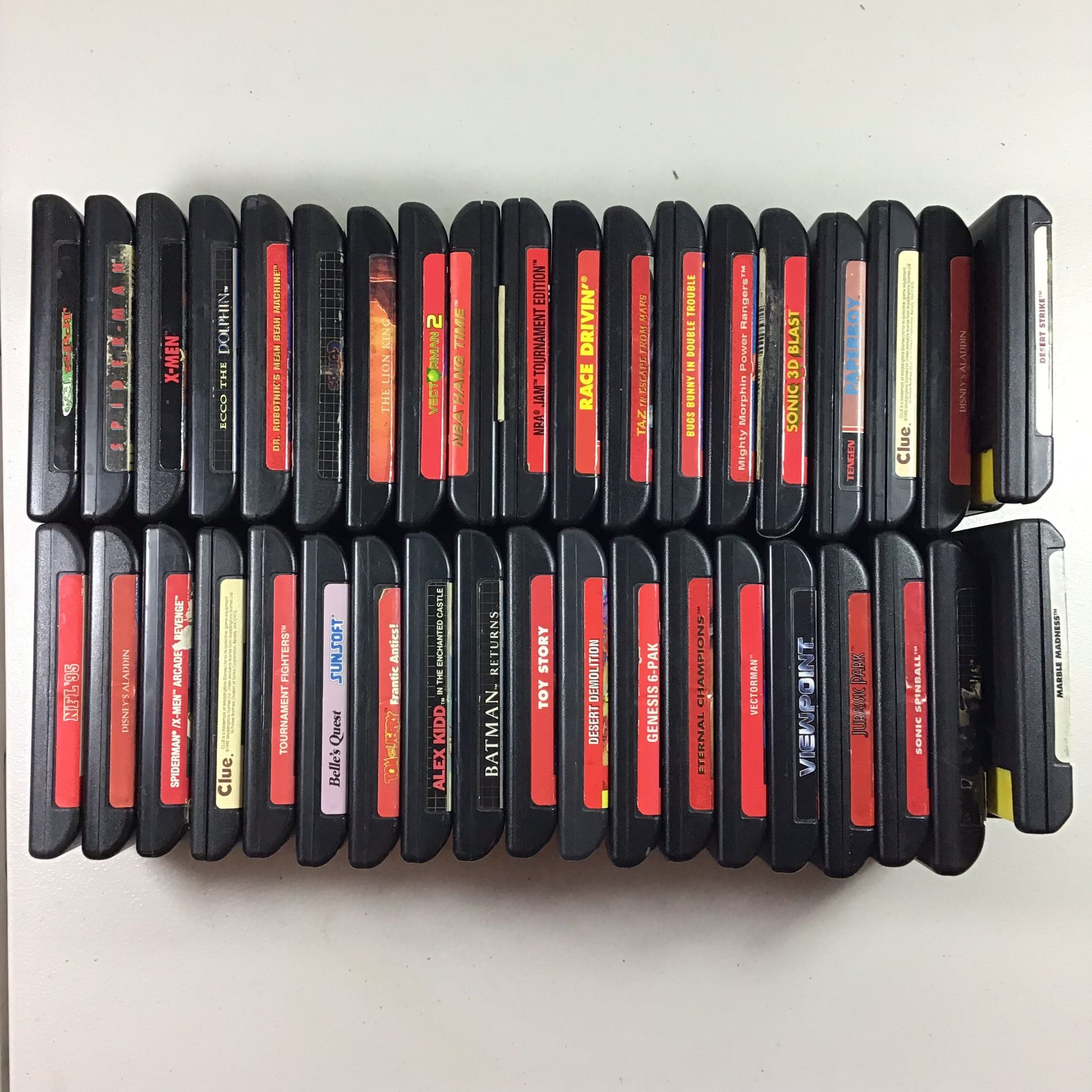 Sega Genesis games