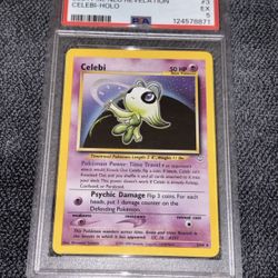 2001 Pokemon Neo Revelations #3 Celebi-Holo  PSA 5