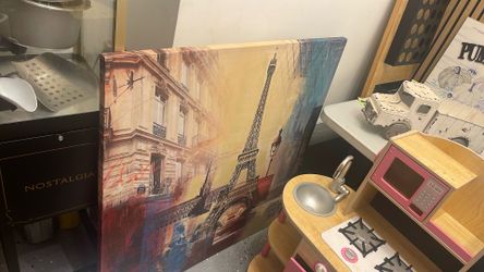 Paris canvas wall Decor