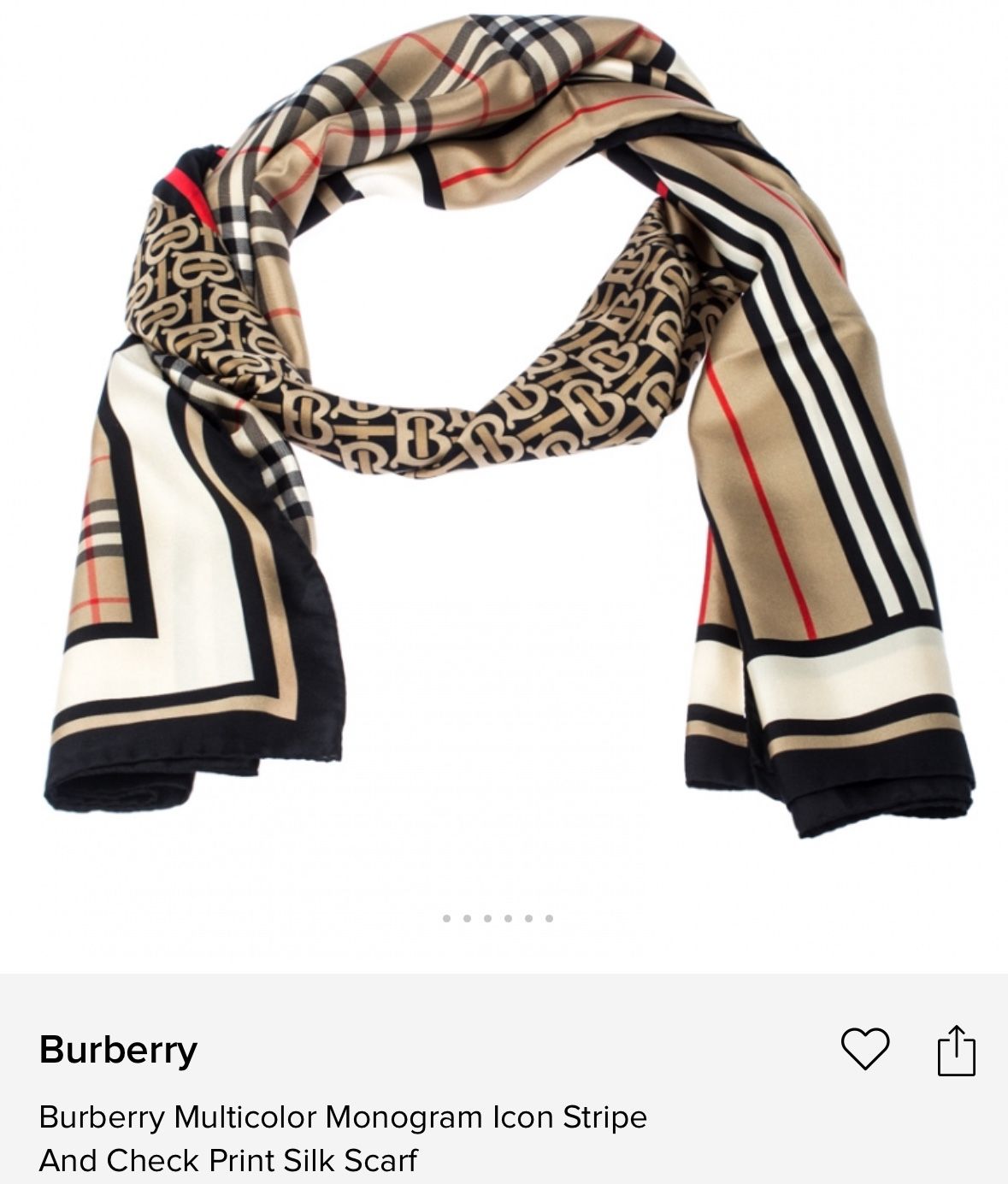 Women’s Burberry Scarf