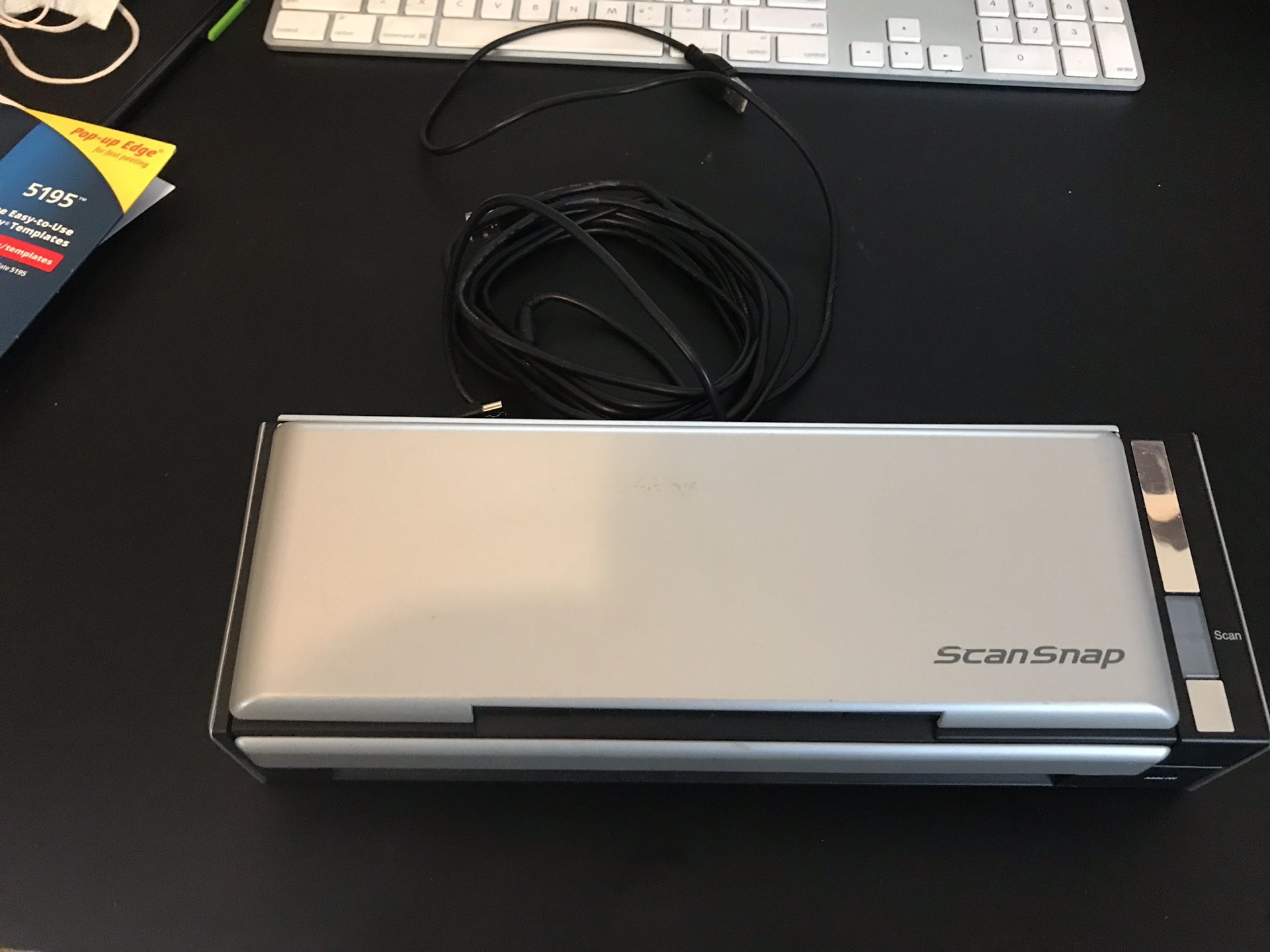 Fujitsu Scan Snap portable scanner with Pelican Case