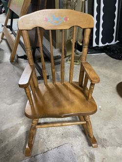 Toddler Wooden Rocker