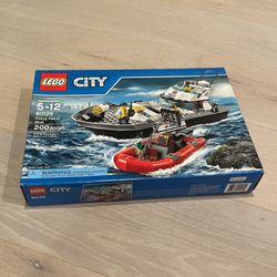 Lego City Police Patrol Boat NEW UNOPENED