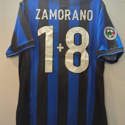 Inter Milan 98/99 Zamorano 1+8 Famous Jersey