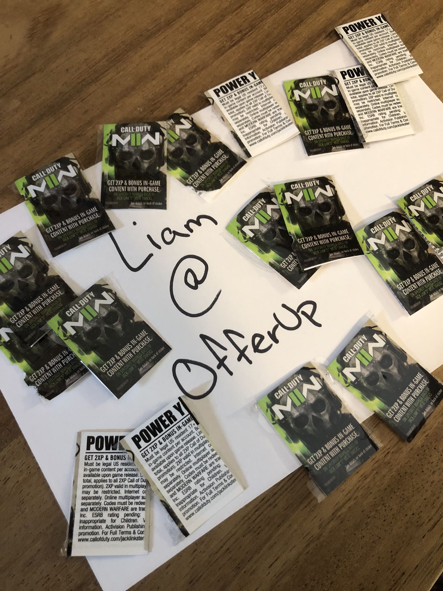 MW2 Jack Links Codes *Exclusive Modern Warfare 2 Ghillie Suit Skin*