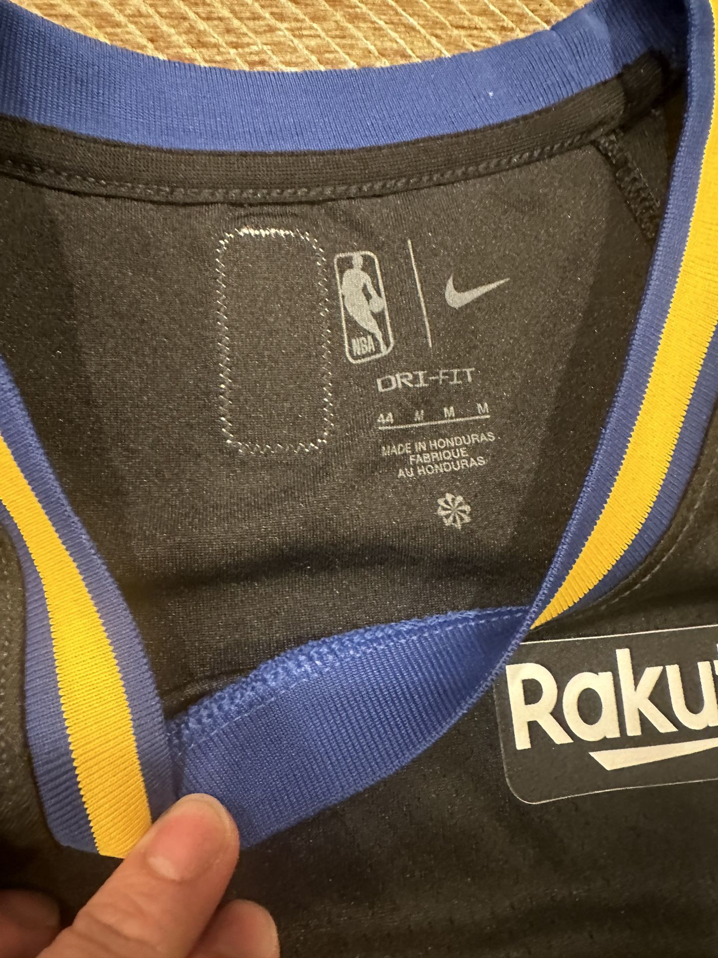 Steph Curry Nike City Mixtape Black Jersey with Rakuten Logo SUPER RARE!