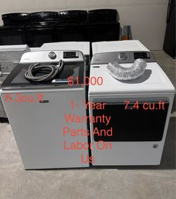 Washer And Dryer Maytag