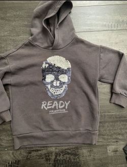 Boys H&M Skull Interactive Sequence Changing Hoodie Size Unknown But Guessing 6-8