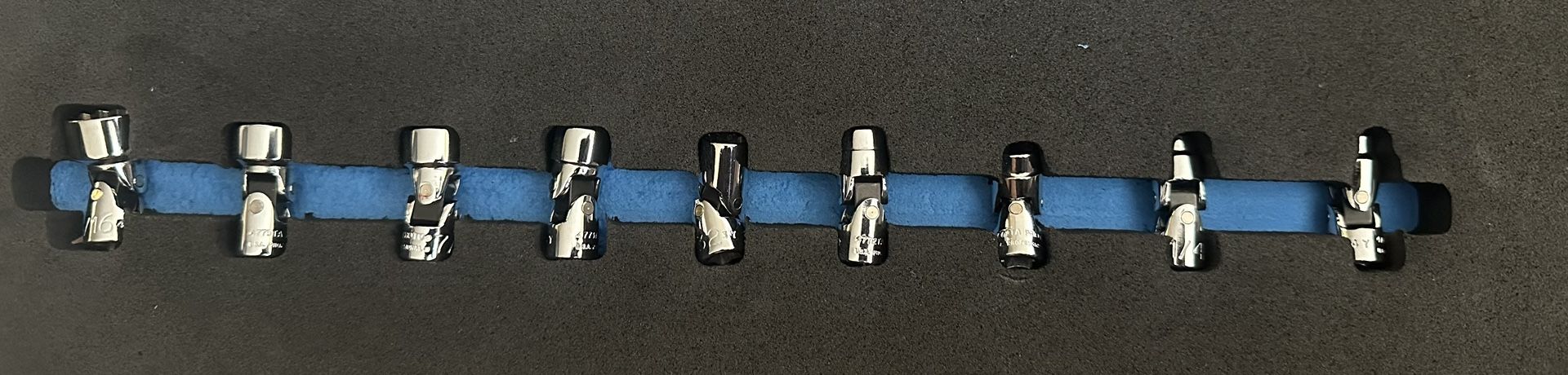 PROTO 1/4” Drive Universal Socket Set 12 Point SAE