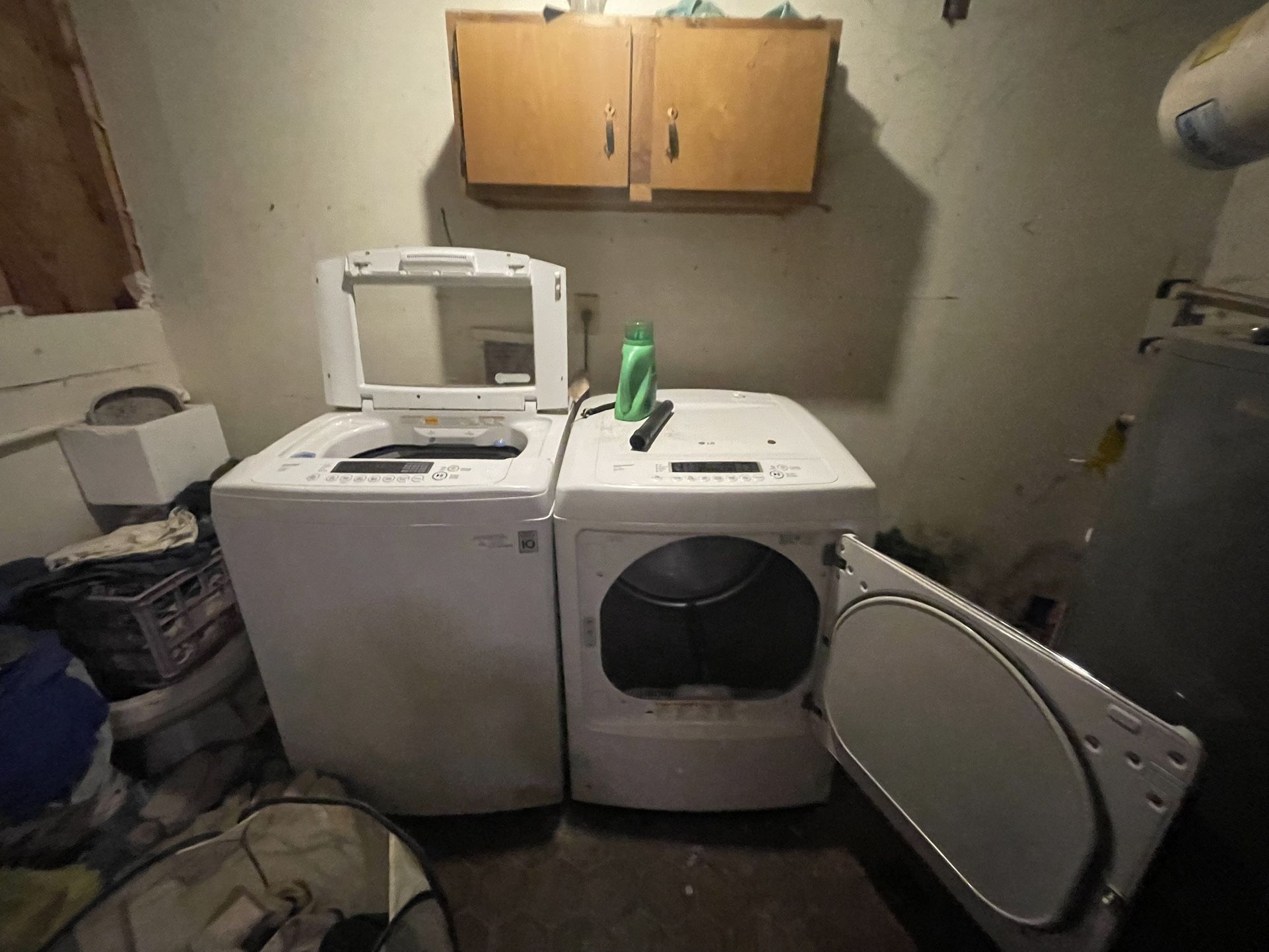LG washer & dryer