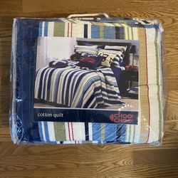 Choo Choo Cotton Quilt 