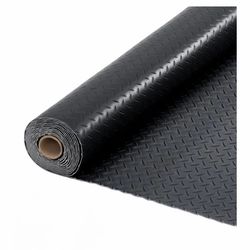 Open box-Garage Floor Mat 7.5x20 FT, 2.8mm Thick PVC Garage Floor Roll Cover, Non Slip Diamond Plate Surface, Full Protection for SUV Truck Car Parkin