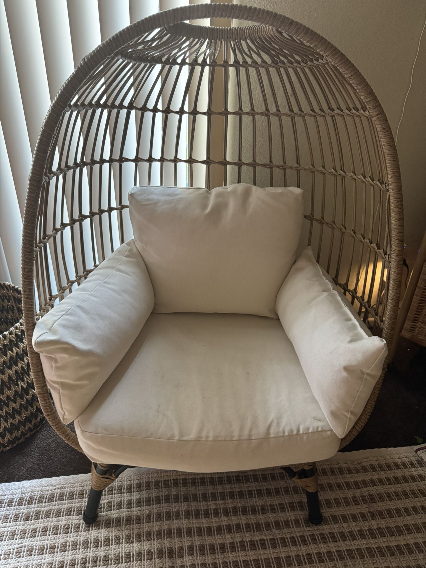 Wicker Egg chair Kids