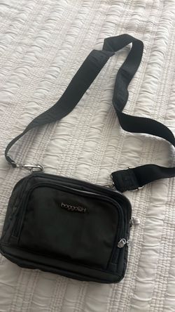 Baggallini Black Nylon Crossbody Bag