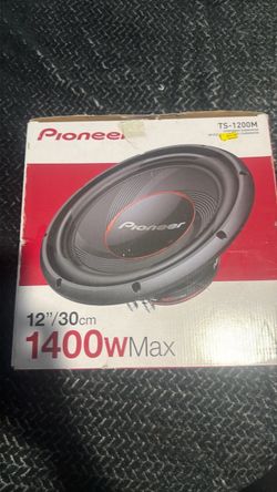 Subwoofer pioneer 12”/30cm 1400wmax