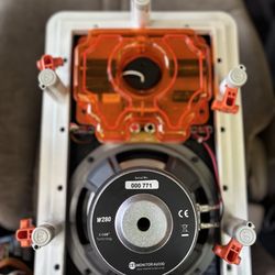 Monitor Audio W280 in-wall speaker.