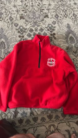 Coca-Cola 1997 Holiday Caravan Tour Fleece Pullover