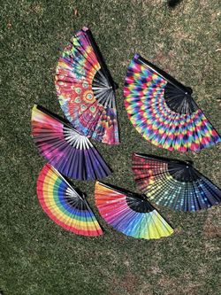 Rave Bamboo Fans