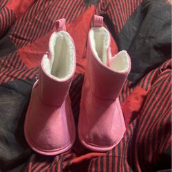  Baby Pink Boots