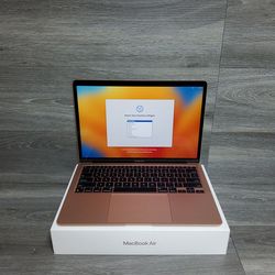 Apple m1 MacBook air rose gold laptop 13.3" 256gb ssd 8gb Ram MGND3LL/A