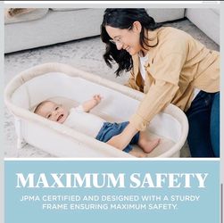 New Open Box Baby Delight Snuggle Nest Bassinet, Portable Baby Bed, for Infants