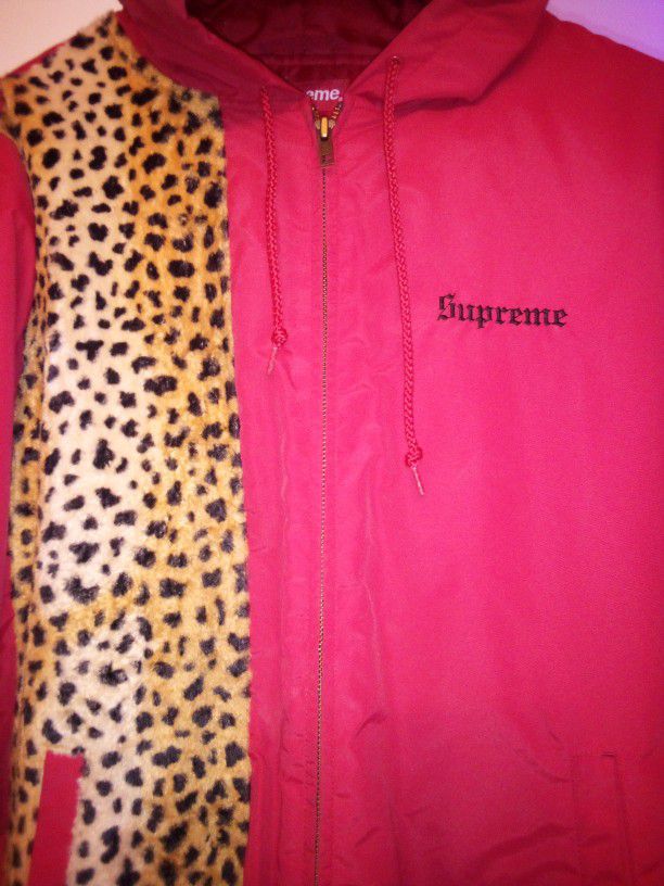 Supreme Cheetah Hooded Jacket