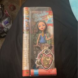 Madeline Hatter Ever After High Doll Mirror Beach 2014 