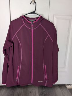 Eddie Bauer lightweight hooded jacket