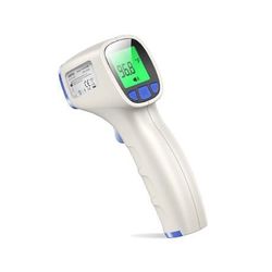 Non-Contact Infrared Forehead Thermometer for Adults and Children with Digital Display, Instant Reading and Fever Alarm